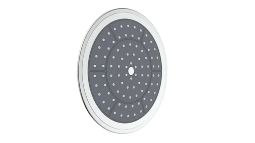 "Auxerre shower head, chrome image"