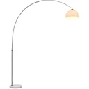 High-bay lamp 60 W E27 200 cm silver