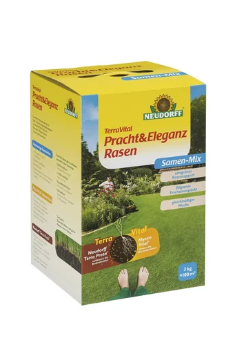 "TerraVital Splendor & Elegance Lawn Seed Mix - 3 kg image"