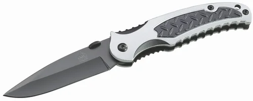 "Pocket knife, color silver/black image"