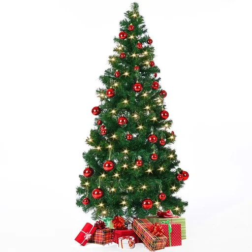 "NL Pop-up Christmas tree 150cm INCLUDING decoration and stand image"