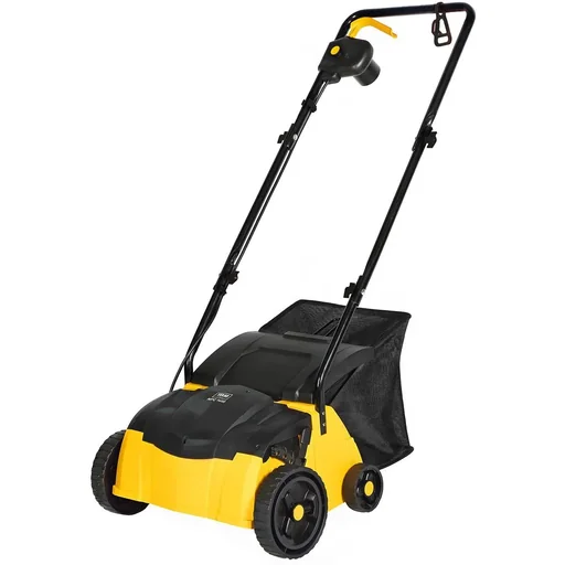 "Scarifier + Aerator 2-in-1 - 1400W - 32 cm working width - 35L collection container image"