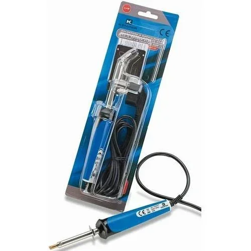 "Hobby soldering iron 100W - 560°C - incl. stand and 2x 8 mm soldering tips image"