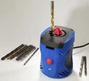 Electric twist drill sharpener including 10 x HSS twist drills 5.0 mm