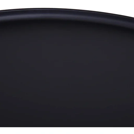 "Side table coffee table tray metal black Ø62 x 55 cm image"