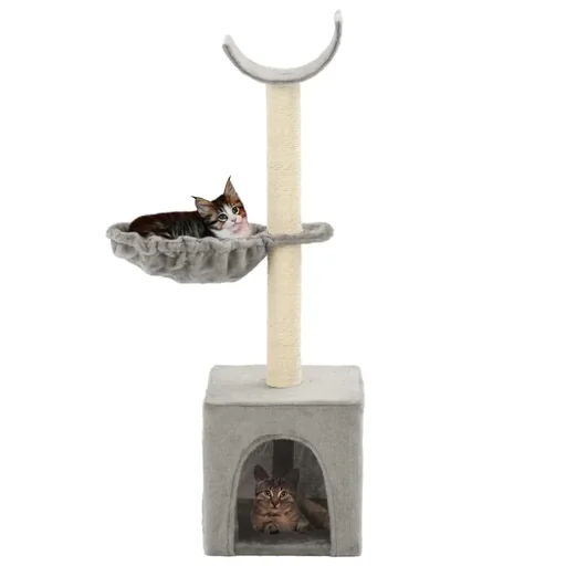 "Cat scratching post with sisal scratchers image"