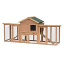 Free-range chicken coop wood
