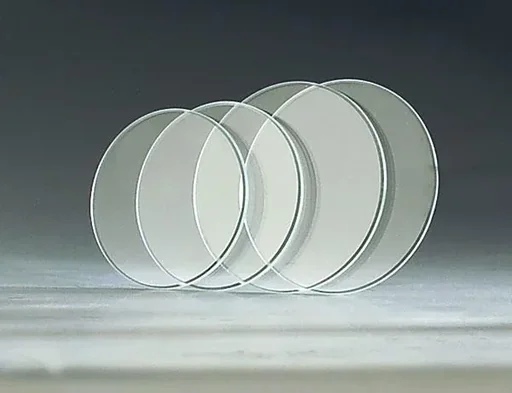 "Watch glasses, 100 pieces, 25 - 40 mm, 5 pieces per size, flat ground image"