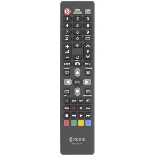"Replacement remote control Philips image"