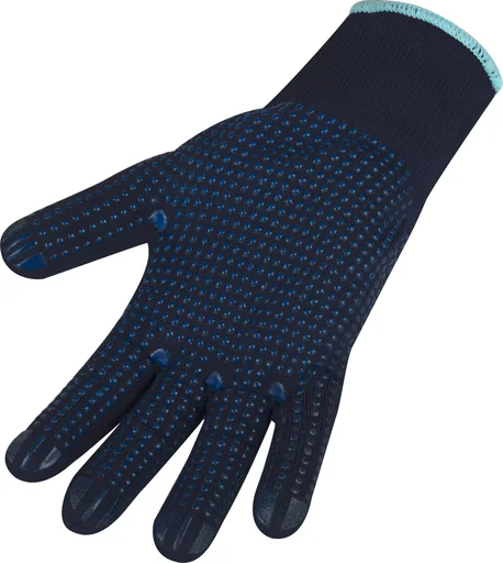 "Knitted glove with dots, polyester, size 10 image"
