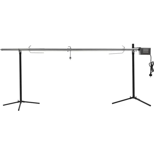 "Automatic grill with motor 207x45x81 cm made of stainless steel image"