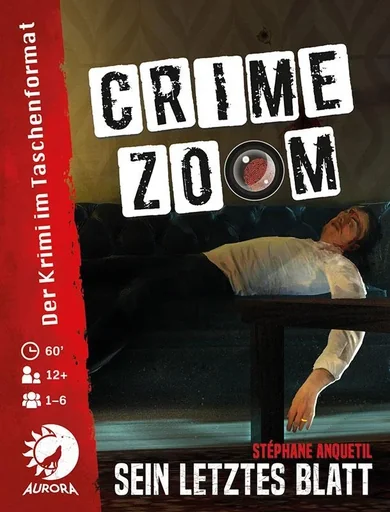 "Crime Zoom - His Last Leaf - Pocket-sized crime game image"