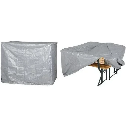 "Cover for beer table set with backrest 180x135x82cm image"
