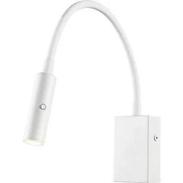 "VT-2913 LED reading light - wall light - white - 3W - 180 lumens - 3000K - ideal for next to your bed image"