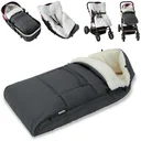 Baby footmuff anthracite 93x56cm g