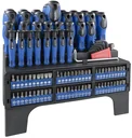 Screwdriver and bit set with holder 109-piece