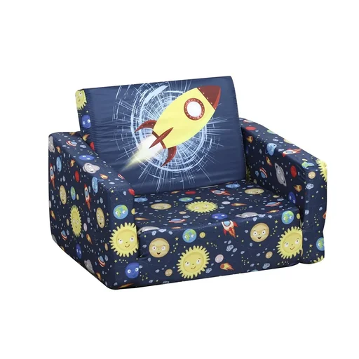"Children's armchair with fold-out cushion image"