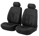 Car seat covers ZIPP IT Premium Velvet for front seats with zipper system