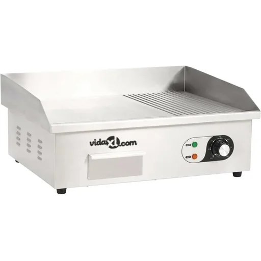 "Electric deep fryer 3000 W 54x41x24 cm stainless steel image"