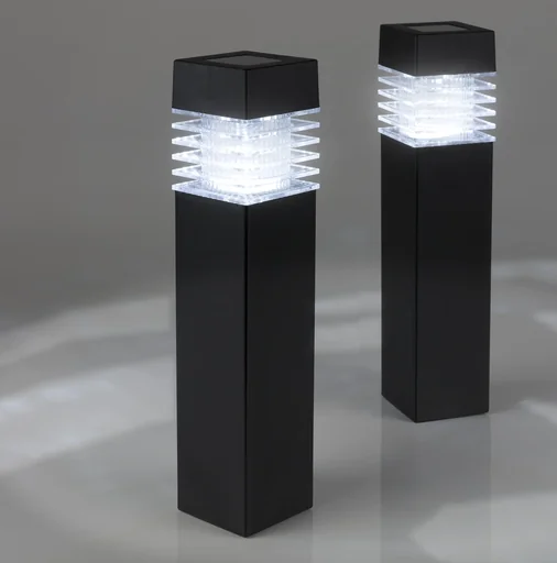 "Solar LED lights - 2 pieces image"