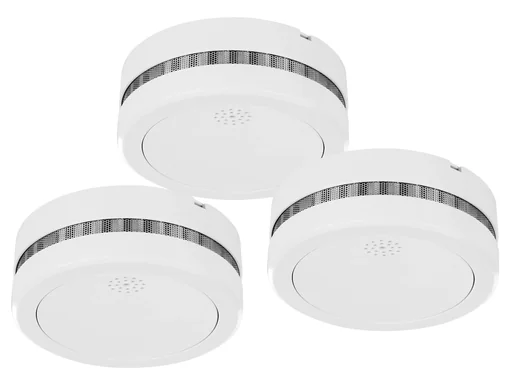 "10-year smoke detector including lithium battery, VdS certified image"