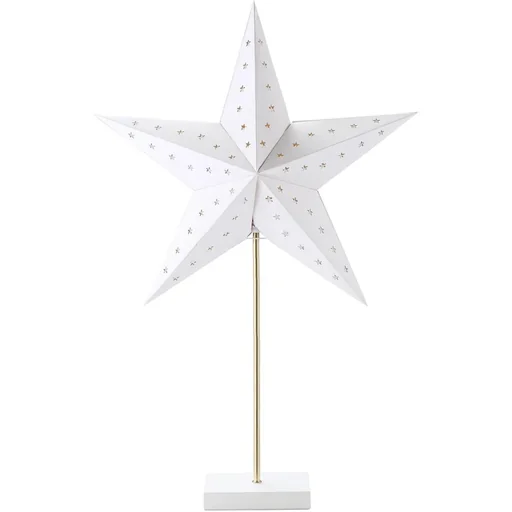 "Table lamp star Christmas star lamp paper star lamp table lamp 5 points 71 cm luminous star Christmas decoration We image"
