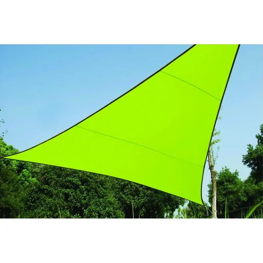"Sun sail - triangular - 3.6 x 3.6 m x 3.6 m - lime green image"