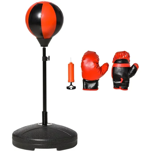 "Boxing set boxing stand for children punching image"
