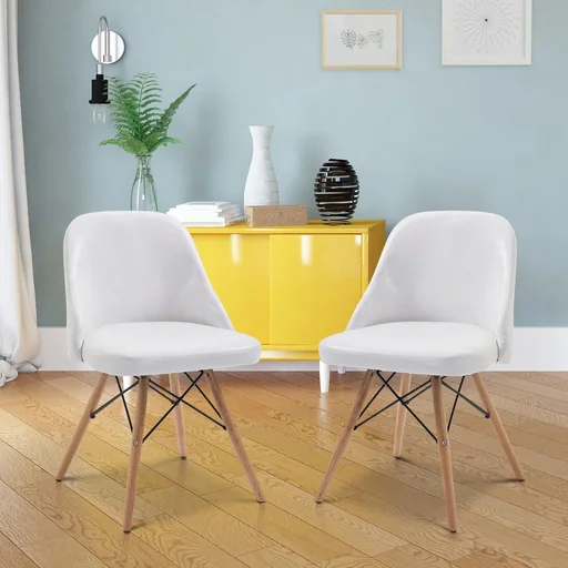 "Set of 2 relax chairs, lounge chairs, cocktail chairs, upholstered chairs, club chairs image"