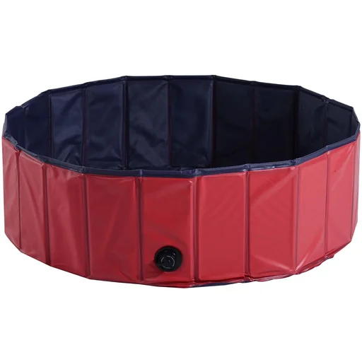 "Dog Pool Swimming Pool 100cm Red image"