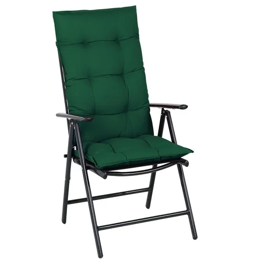 "Seat cushion set of 6 Cozy Vanamo green 129x53x10cm image"