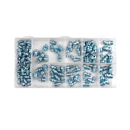 "Grease nipple assortment Basic Box 110 pieces image"