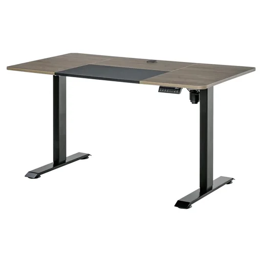 "Electric desk computer desk height adjustable standing desk office desk desk stand metal chipboard image"