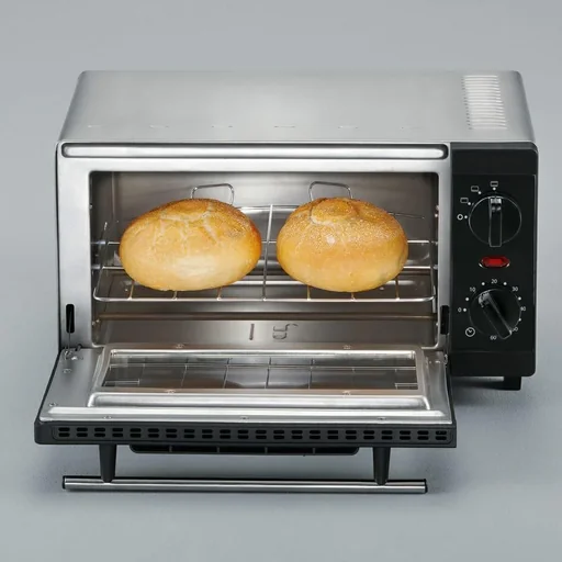 "Mini oven - 800 watts - black/silver image"