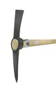 Special offer pickaxe, forged, oval eye, 1.5 KG, black, beech handle 93 cm with sleeve
