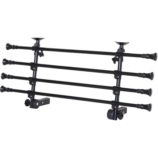 "Adjustable black dog guard image"