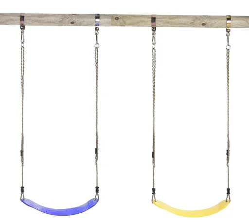 "Flexible swing seat in yellow image"