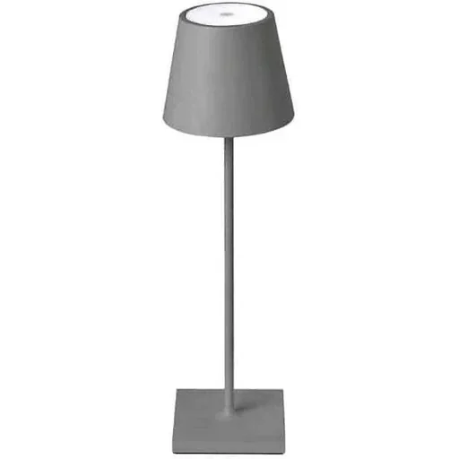 "VT-7703 Table Lamp - 4000K - Dimmable by Touch - Rechargeable - Grey image"