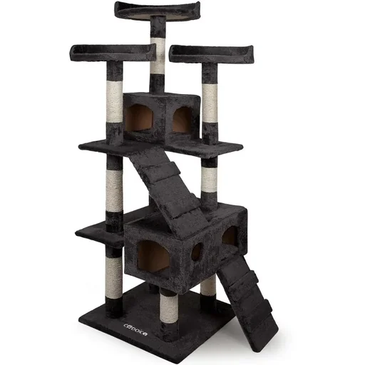"Cat tree 175 cm gray image"