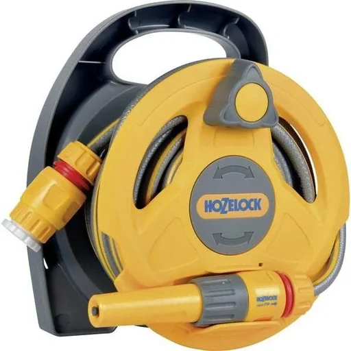 "Hose reel - Click & Go + 10m hose (7.5mm) with fittings image"
