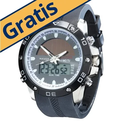 "Design chronograph with solar cell image"