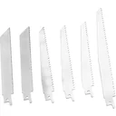 Saw blade set for wood and metal - 6 pieces