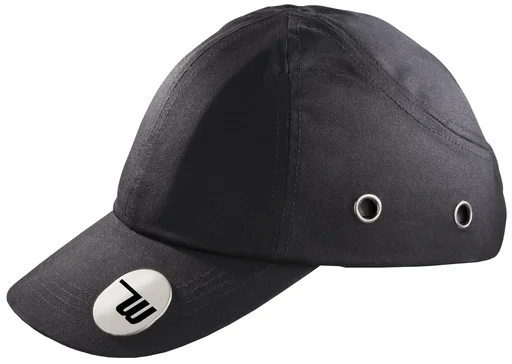 "Black safety cap with integrated bottle opener image"