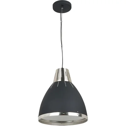 "Hanging lamp ceiling lamp industrial vintage E27 40 W metal black ?30 x H35 cm (without bulb) image"