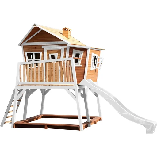"Max Playhouse Brown/White - White Slide image"
