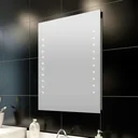 Bathroom mirror with LEDs 50x60 cm