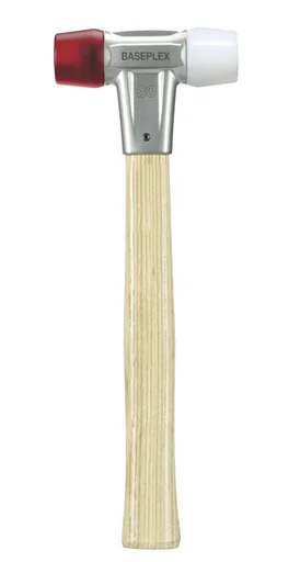 "Soft-face hammer 25 mm, approx. 240 g, total length 270 mm, head length 86 mm image"