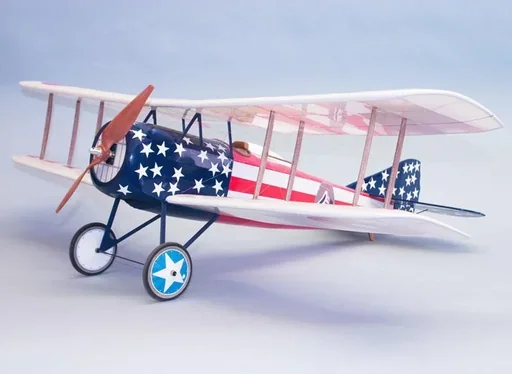 "Spad XIII biplane EP laser cut kit image"