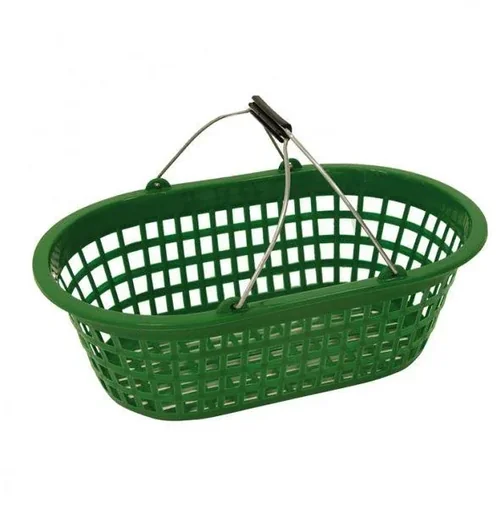 "Multi-purpose basket with steel handle image"