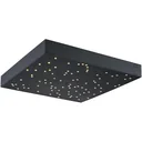 VT-7128 LED panel starry sky - 30 x 30 cm - black - 8W - connectable - dimmable